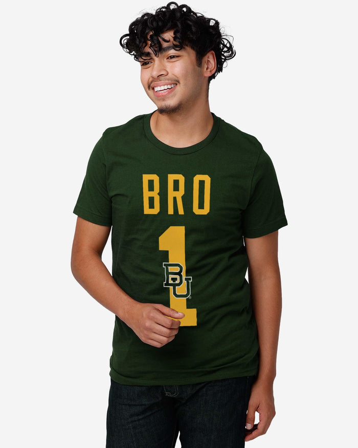 Baylor Bears Number 1 Bro T-Shirt FOCO - FOCO.com