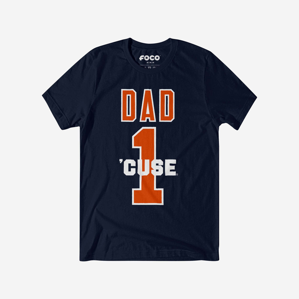 Syracuse Orange Number 1 Dad T-Shirt FOCO S - FOCO.com