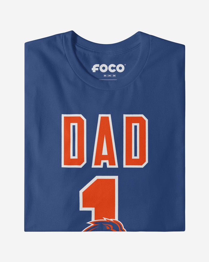 Boise State Broncos Number 1 Dad T-Shirt FOCO - FOCO.com