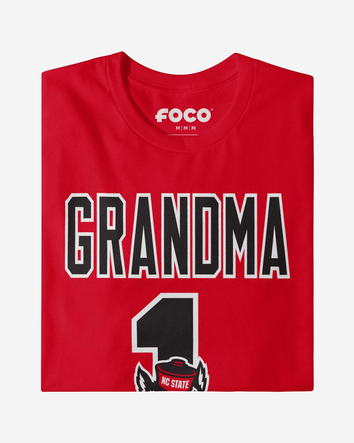 NC State Wolfpack Number 1 Grandma T-Shirt FOCO - FOCO.com