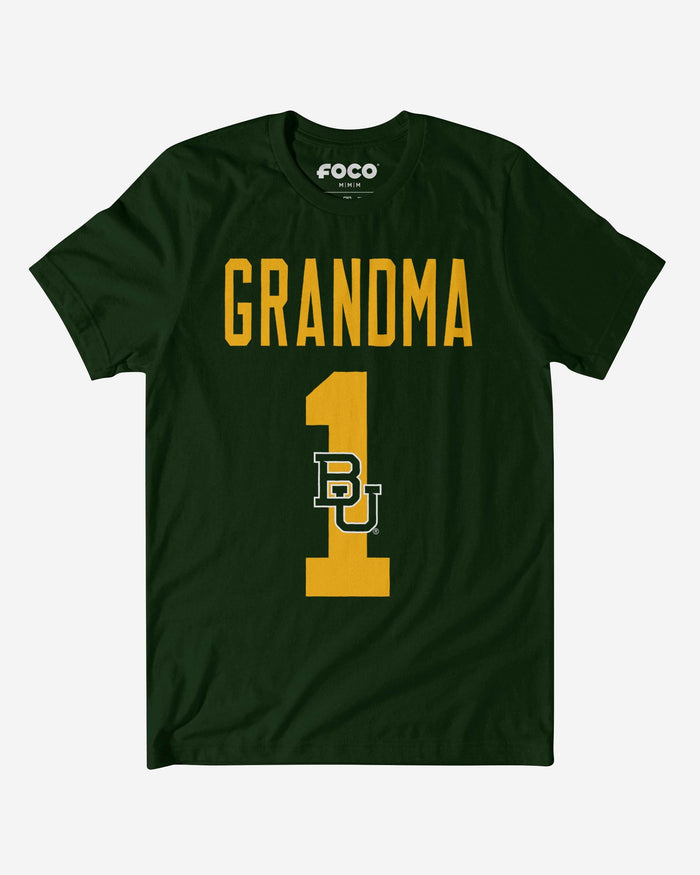 Baylor Bears Number 1 Grandma T-Shirt FOCO S - FOCO.com