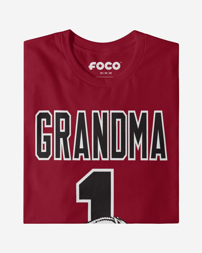 Arkansas Razorbacks Number 1 Grandma T-Shirt FOCO - FOCO.com