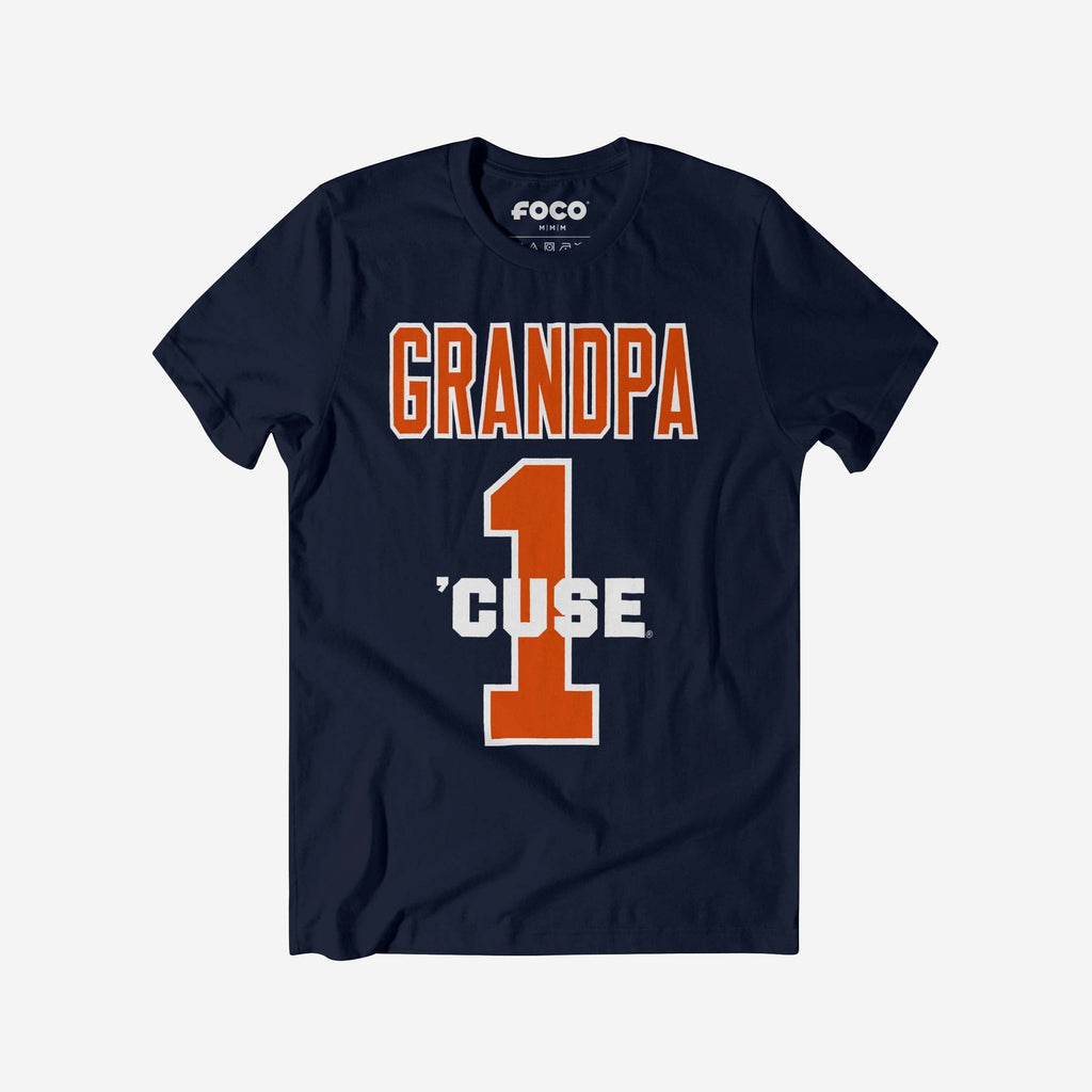 Syracuse Orange Number 1 Grandpa T-Shirt FOCO - FOCO.com