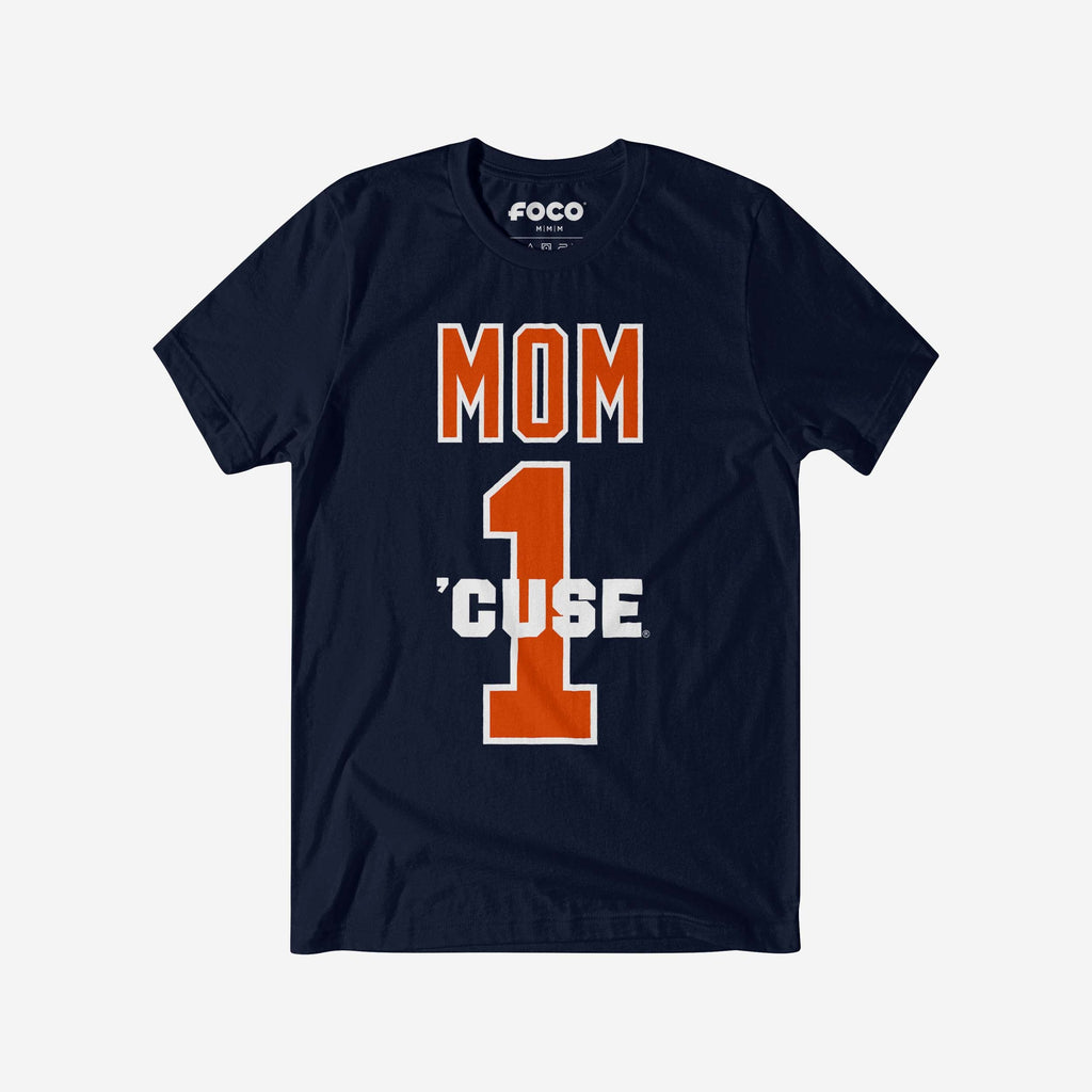 Syracuse Orange Number 1 Mom T-Shirt FOCO S - FOCO.com