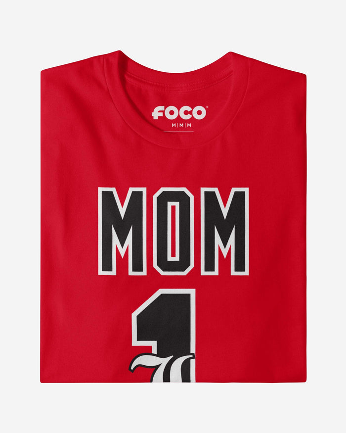 Louisville Cardinals Number 1 Mom T-Shirt FOCO - FOCO.com