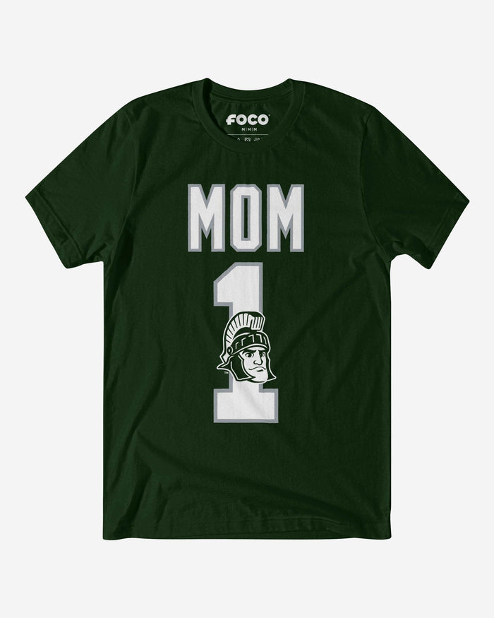 Michigan State Spartans Number 1 Mom T-Shirt FOCO S - FOCO.com