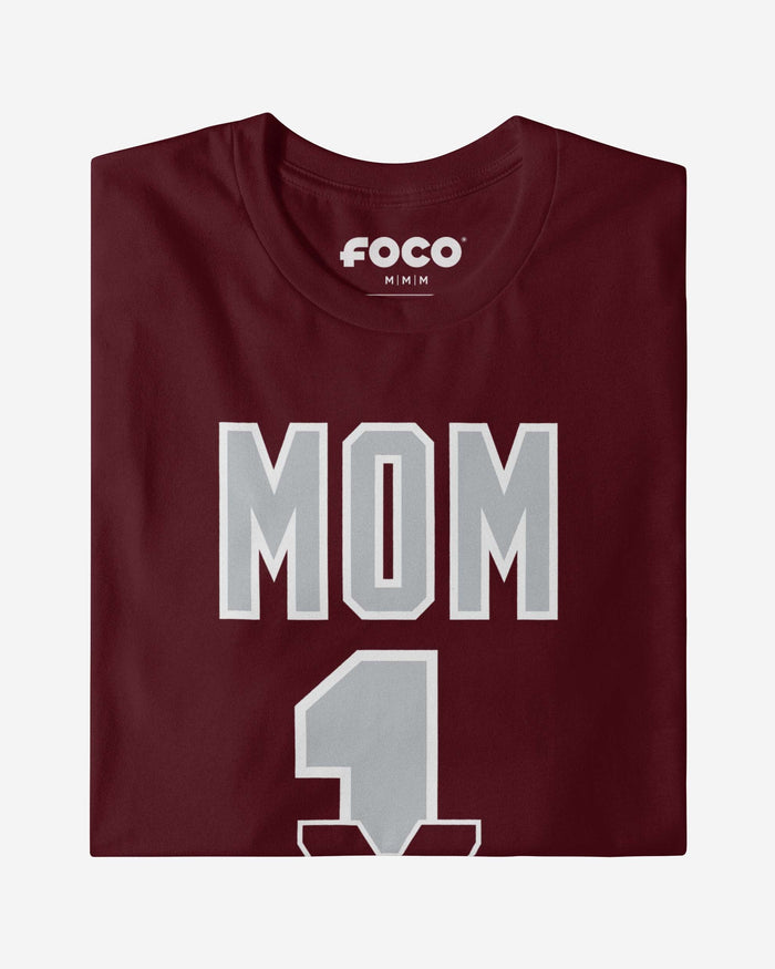 Mississippi State Bulldogs Number 1 Mom T-Shirt FOCO - FOCO.com