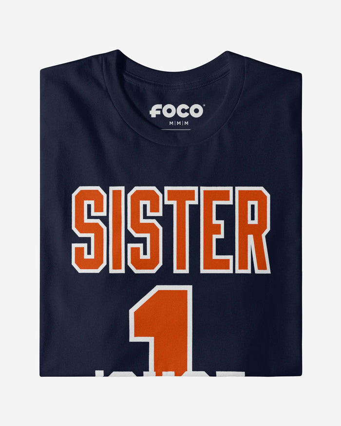 Syracuse Orange Number 1 Sister T-Shirt FOCO - FOCO.com