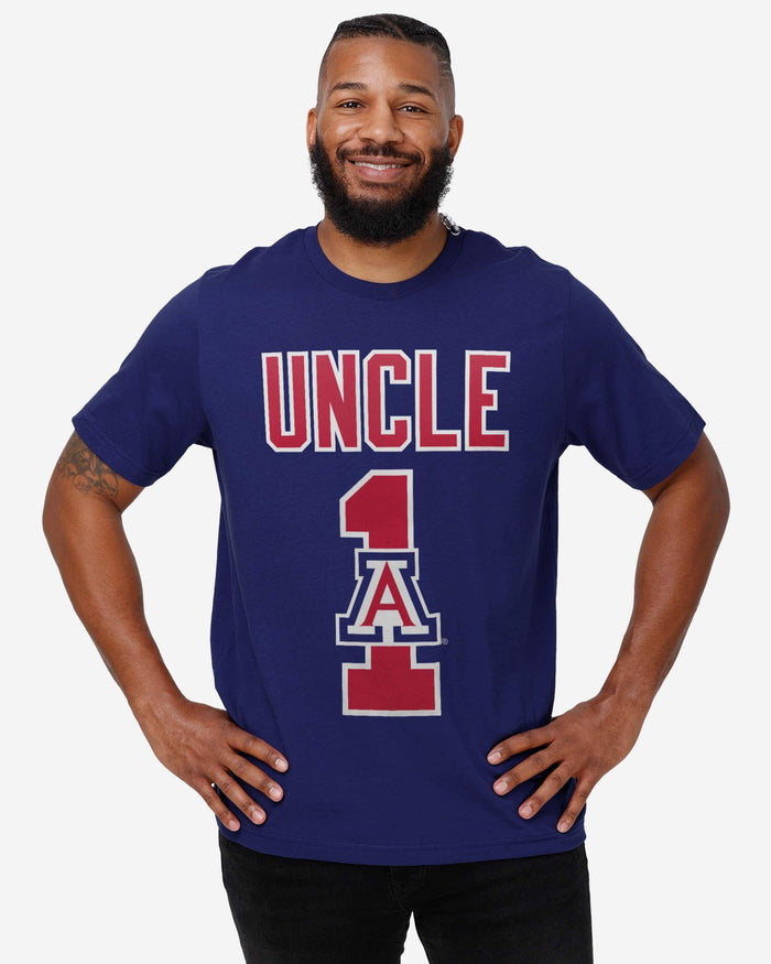 Arizona Wildcats Number 1 Uncle T-Shirt FOCO - FOCO.com