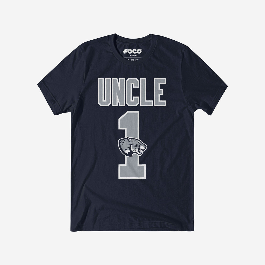 Augusta Jaguars Number 1 Uncle T-Shirt FOCO S - FOCO.com