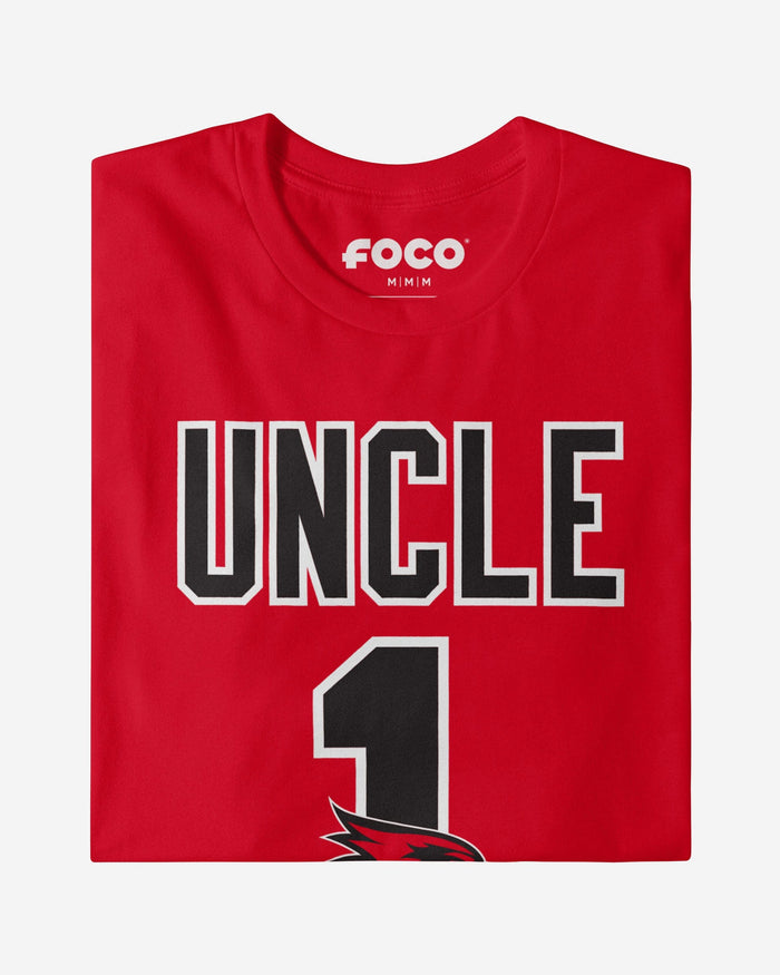 Southeast Missouri State Redhawks Number 1 Uncle T-Shirt FOCO - FOCO.com