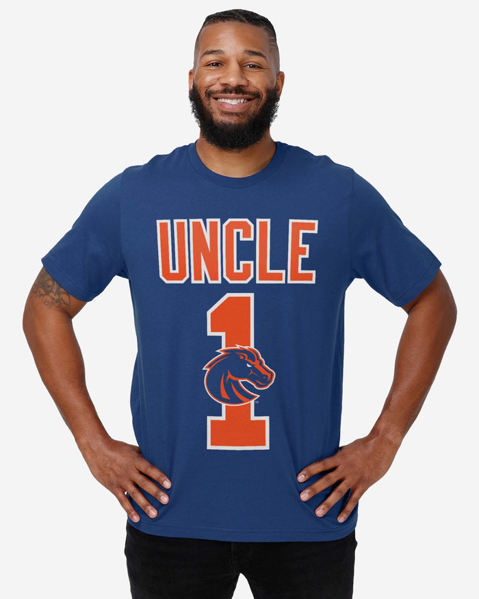 Boise State Broncos Number 1 Uncle T-Shirt FOCO - FOCO.com