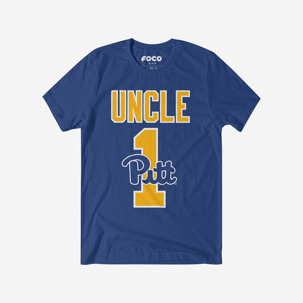 Pittsburgh Panthers Number 1 Uncle T-Shirt FOCO S - FOCO.com