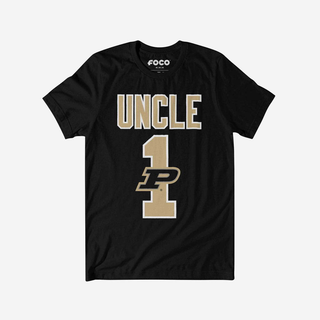 Purdue Boilermakers Number 1 Uncle T-Shirt FOCO S - FOCO.com