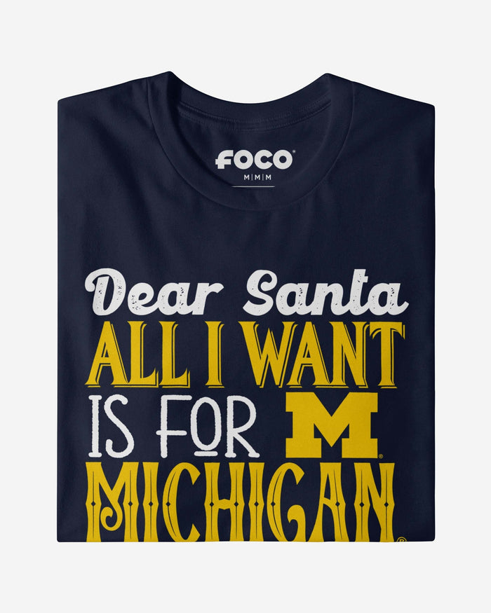Michigan Wolverines All I Want T-Shirt FOCO - FOCO.com