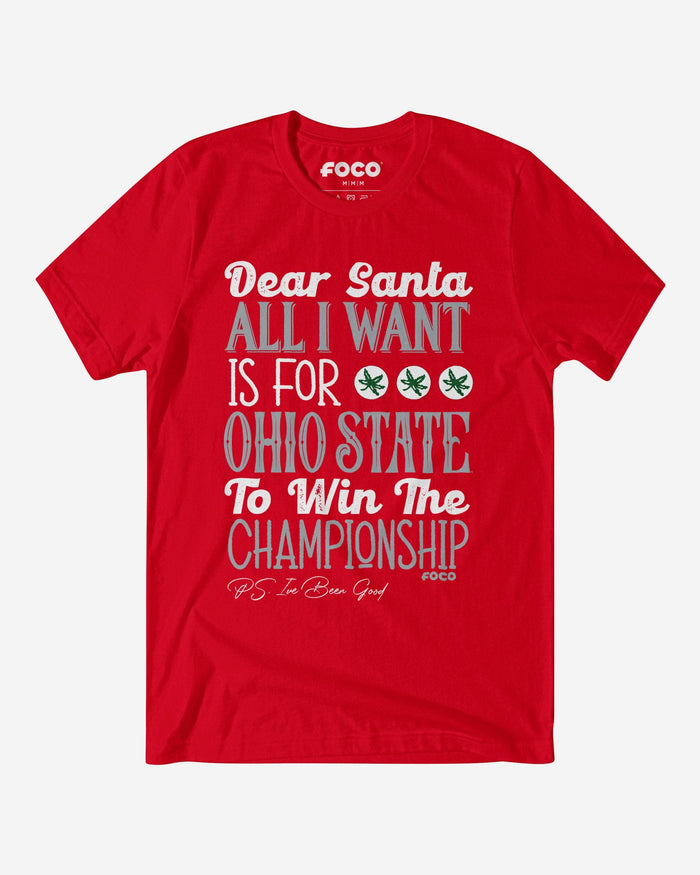 Ohio State Buckeyes All I Want T-Shirt FOCO S - FOCO.com