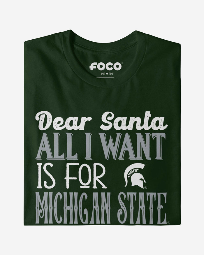 Michigan State Spartans All I Want T-Shirt FOCO - FOCO.com