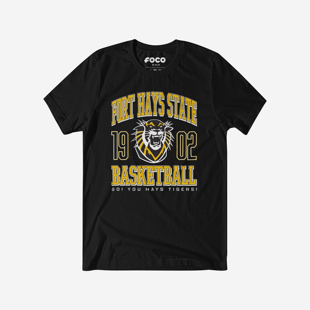 Fort Hays State Tigers Basketball T-Shirt FOCO S - FOCO.com