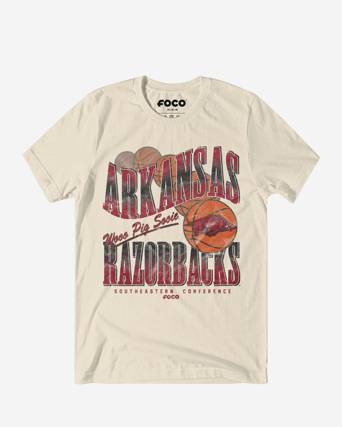 Arkansas Razorbacks Baller Bounce T-Shirt FOCO S - FOCO.com