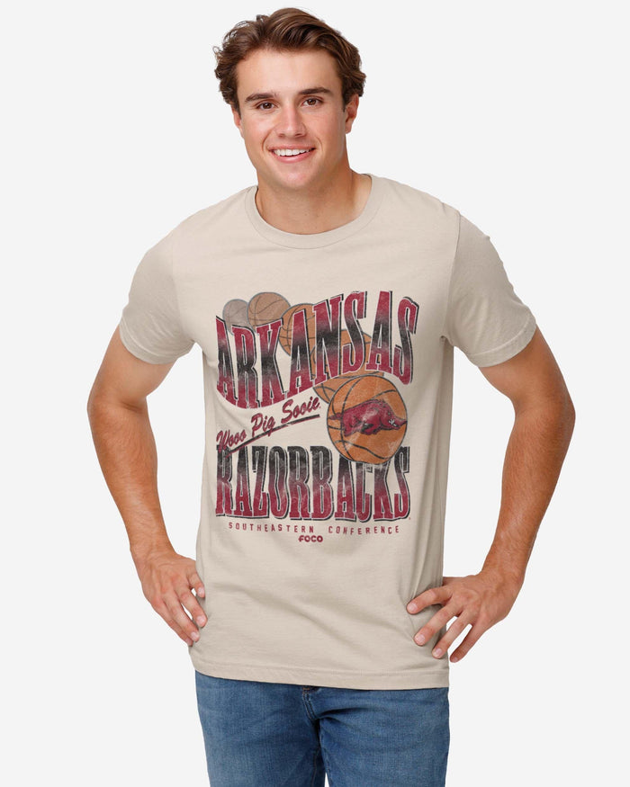 Arkansas Razorbacks Baller Bounce T-Shirt FOCO - FOCO.com