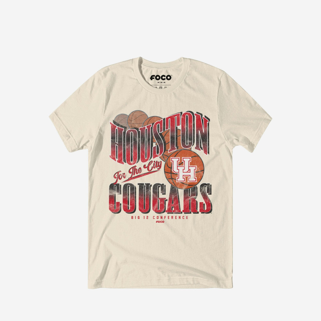 Houston Cougars Baller Bounce T-Shirt FOCO S - FOCO.com