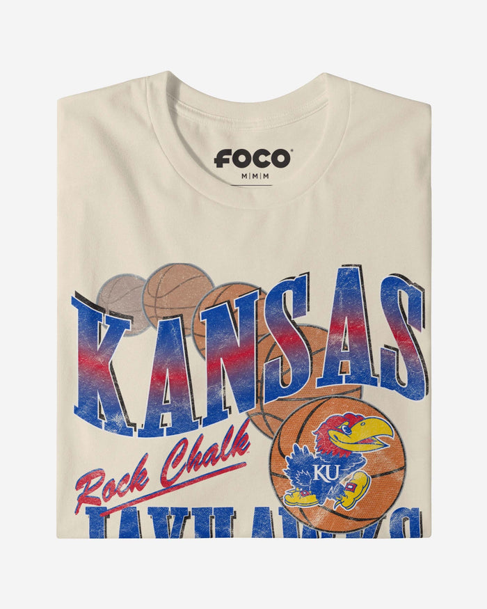 Kansas Jayhawks Baller Bounce T-Shirt FOCO - FOCO.com