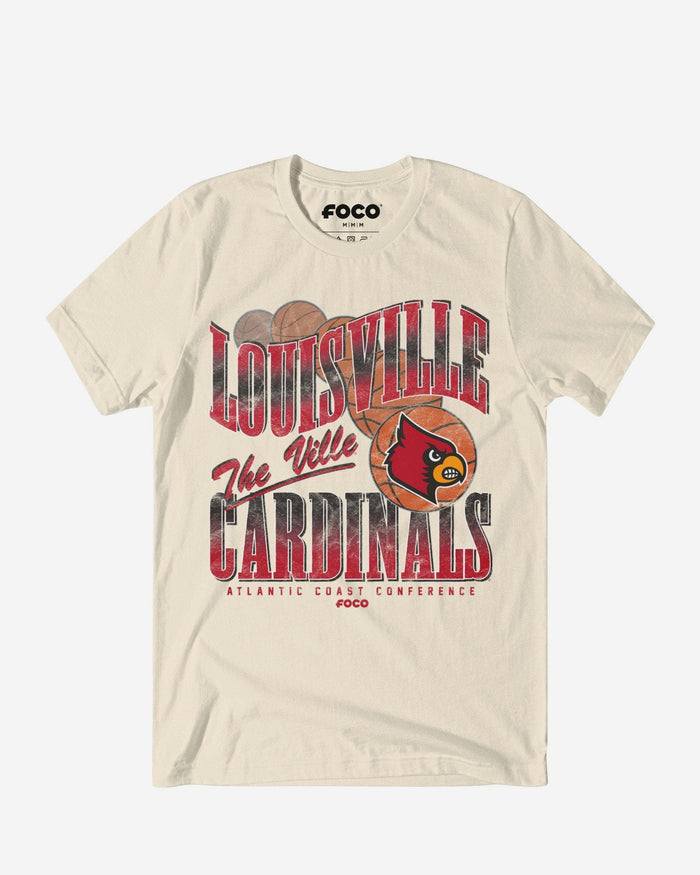 Louisville Cardinals Baller Bounce T-Shirt FOCO S - FOCO.com