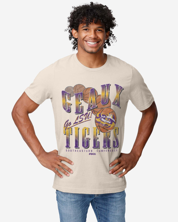 LSU Tigers Baller Bounce T-Shirt FOCO - FOCO.com