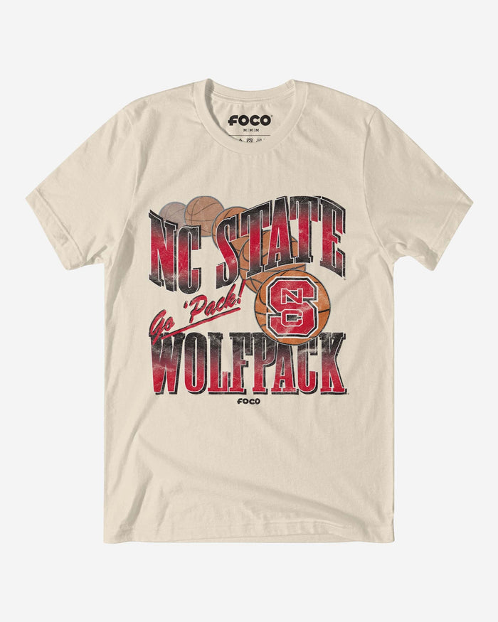 NC State Wolfpack Baller Bounce T-Shirt FOCO S - FOCO.com