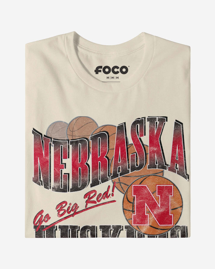 Nebraska Cornhuskers Baller Bounce T-Shirt FOCO - FOCO.com