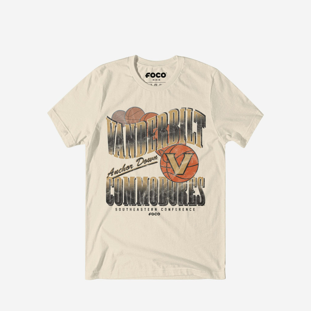 Vanderbilt Commodores Baller Bounce T-Shirt FOCO S - FOCO.com