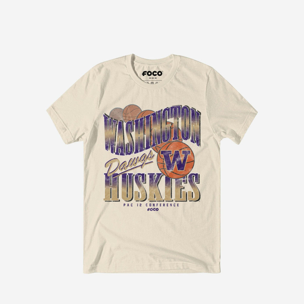 Washington Huskies Baller Bounce T-Shirt FOCO S - FOCO.com