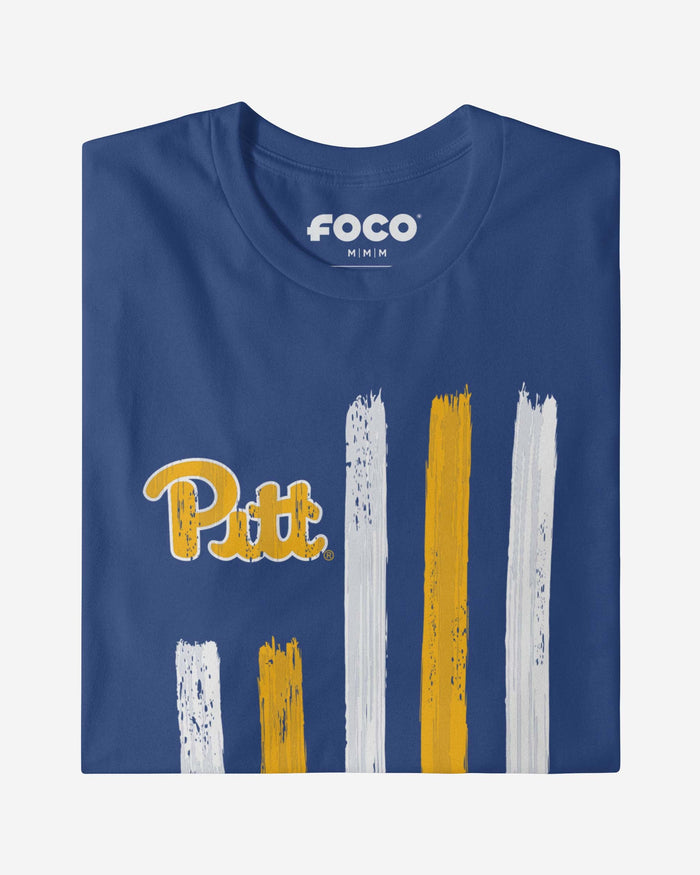 Pittsburgh Panthers Brushstroke Flag T-Shirt FOCO - FOCO.com