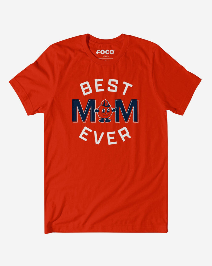 Syracuse Orange Best Mom Ever Arched T-Shirt FOCO S - FOCO.com