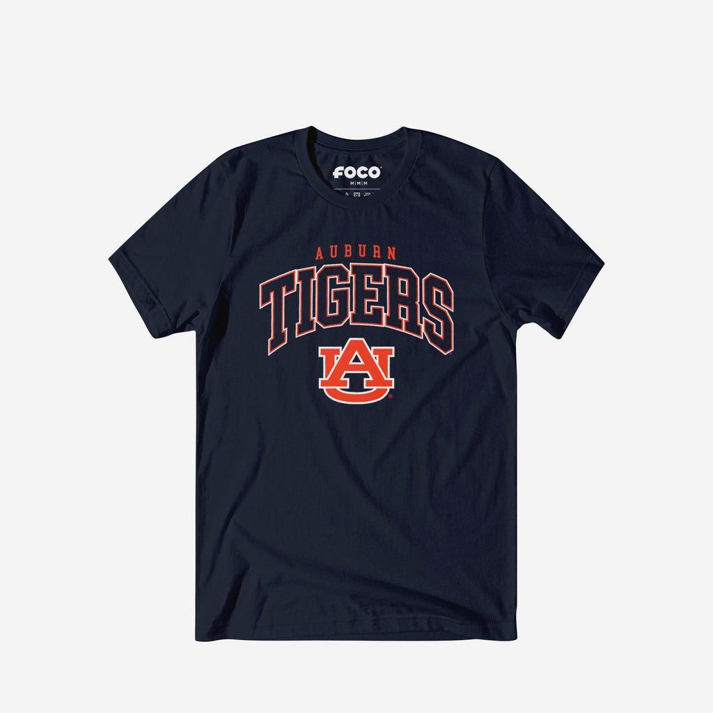 Auburn Tigers Classic Logo T-Shirt FOCO Navy S - FOCO.com