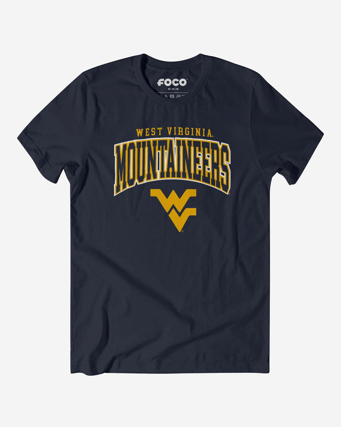 West Virginia Mountaineers Classic Logo T-Shirt FOCO Navy S - FOCO.com