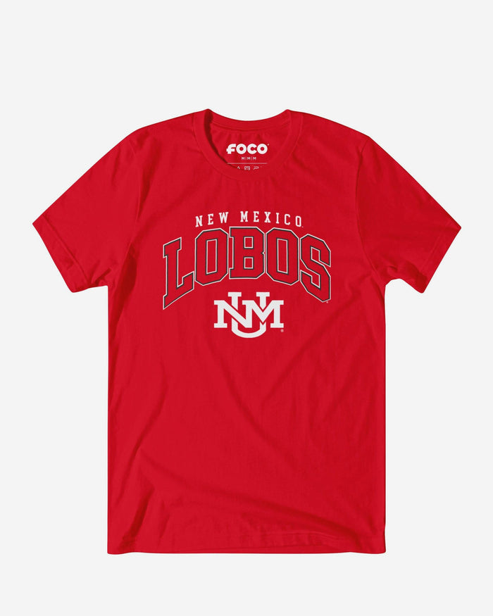 New Mexico Lobos Classic Logo T-Shirt FOCO Red S - FOCO.com