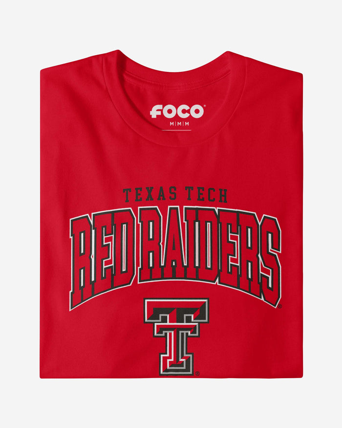 Texas Tech Red Raiders Classic Logo T-Shirt FOCO - FOCO.com