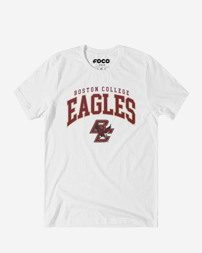 Boston College Eagles Classic Logo T-Shirt FOCO White S - FOCO.com