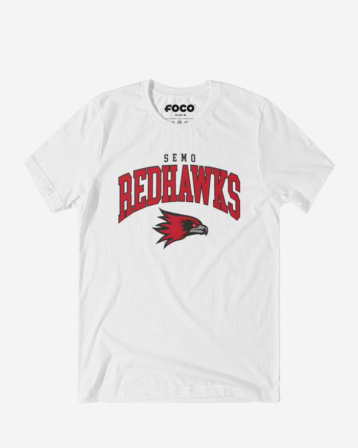 Southeast Missouri State Redhawks Classic Logo T-Shirt FOCO White S - FOCO.com