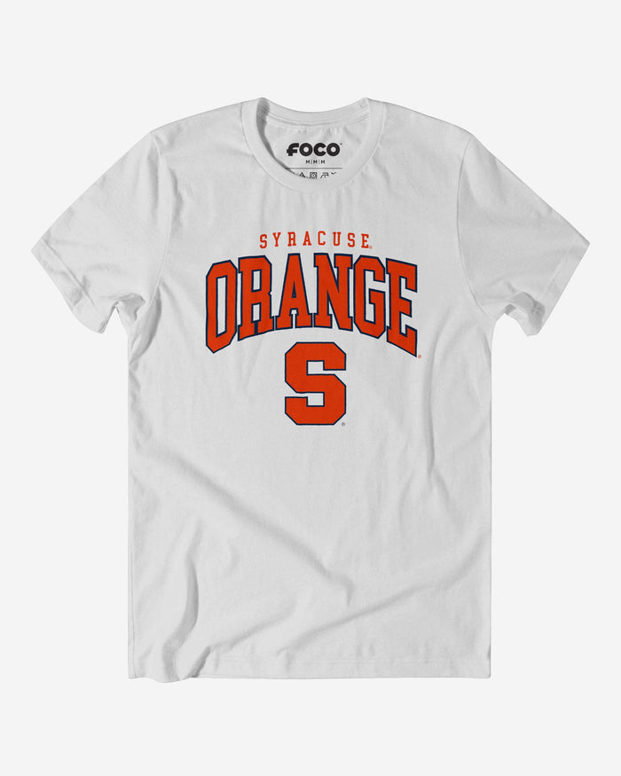 Syracuse Orange Classic Logo T-Shirt FOCO White S - FOCO.com