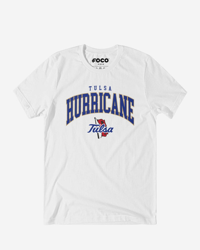 Tulsa Golden Hurricane Classic Logo T-Shirt FOCO White S - FOCO.com