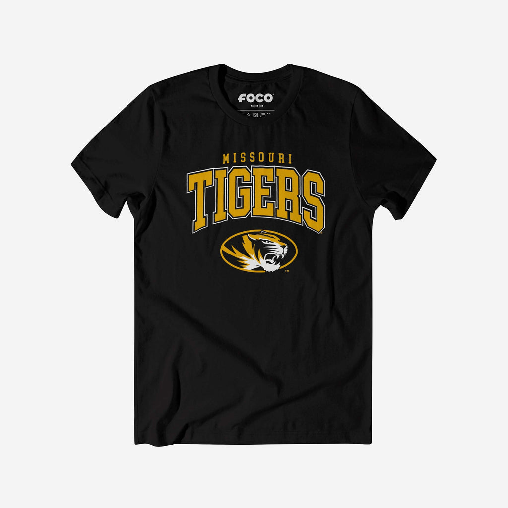 Missouri Tigers Classic Logo T-Shirt FOCO Black S - FOCO.com