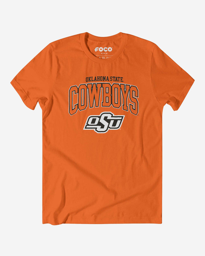 Oklahoma State Cowboys Classic Logo T-Shirt FOCO Orange S - FOCO.com