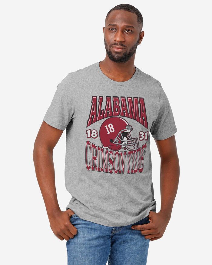 Alabama Crimson Tide Classic Team Helmet T-Shirt FOCO - FOCO.com