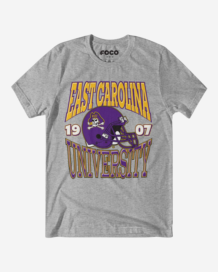 East Carolina Pirates Classic Team Helmet T-Shirt FOCO S - FOCO.com