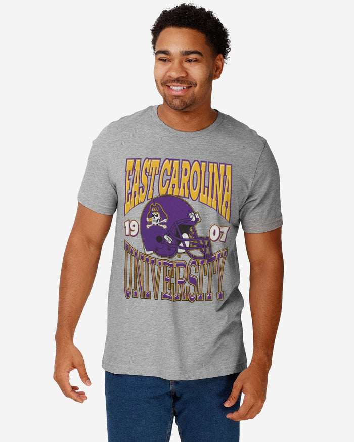 East Carolina Pirates Classic Team Helmet T-Shirt FOCO - FOCO.com