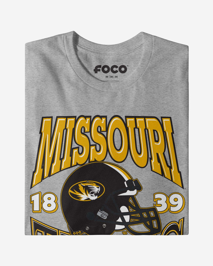 Missouri Tigers Classic Team Helmet T-Shirt FOCO - FOCO.com