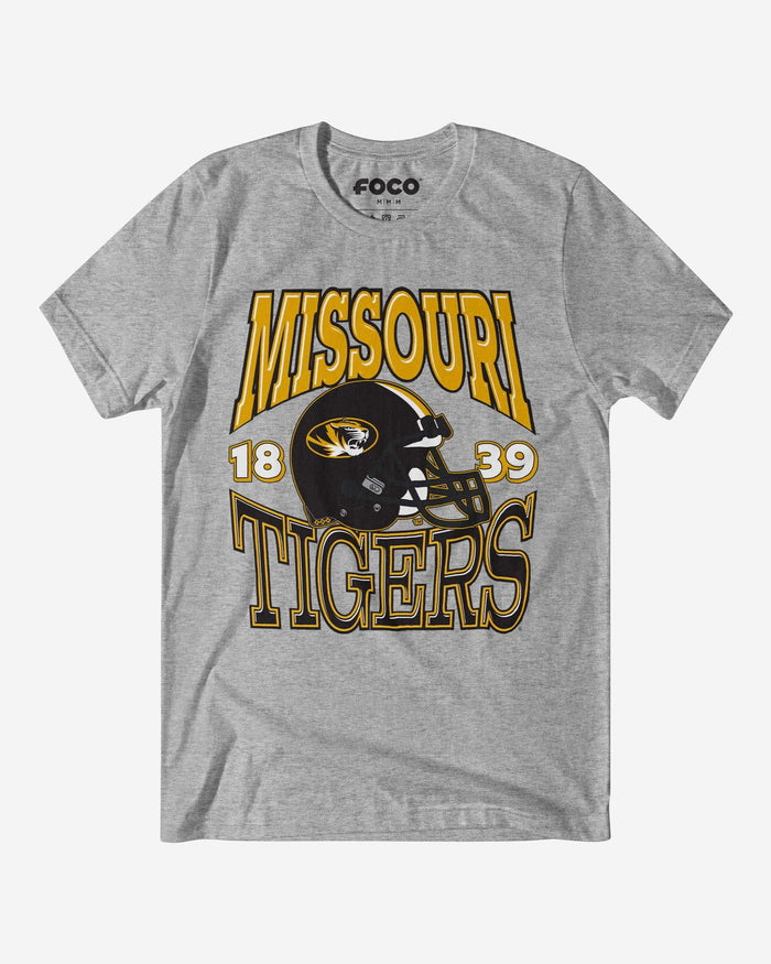 Missouri Tigers Classic Team Helmet T-Shirt FOCO S - FOCO.com