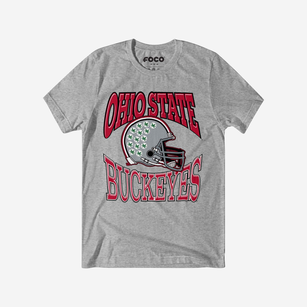 Ohio State Buckeyes Classic Team Helmet T-Shirt FOCO S - FOCO.com